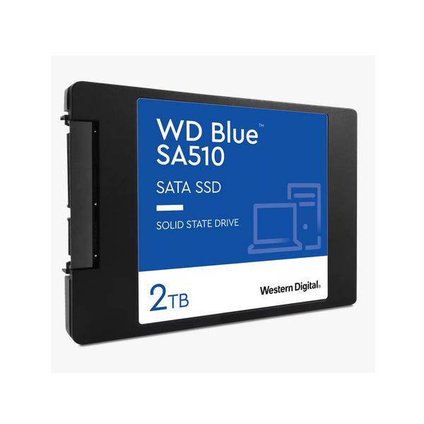 WESTERN DIGITAL SSD INTERNO BLUE SA510 2TB 2,5 SATA 6GB/S - Disponibile in 3-4 giorni lavorativi