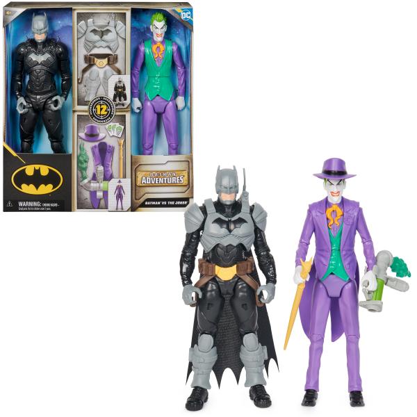 BATMAN - BATTLE PACK Figura 30 CM Batman VS Il Joker - Batman Adventures - Disponibile in 3-4 giorni lavorativi