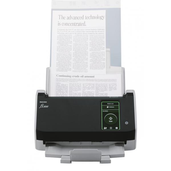 Ricoh fi-8040 ADF + scanner ad alimentazione manuale 600 x 600 DPI A4 Nero, Grigio - Disponibile in 6-7 giorni lavorativi