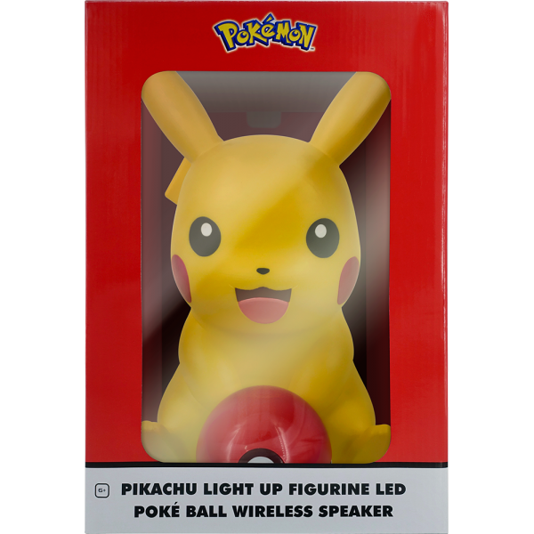 POKEMON ALTOPARLANTE BLUETOOTH CON PIKACHU 30 CM - Disponibile in 2/3 giorni lavorativi