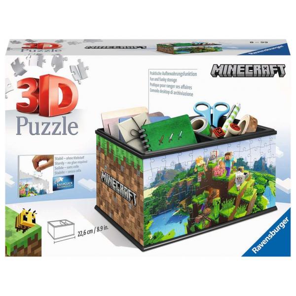 RAVENSBURGER Minecraft Organizers - Storage Box - Disponibile in 2/3 giorni lavorativi Ravensburger