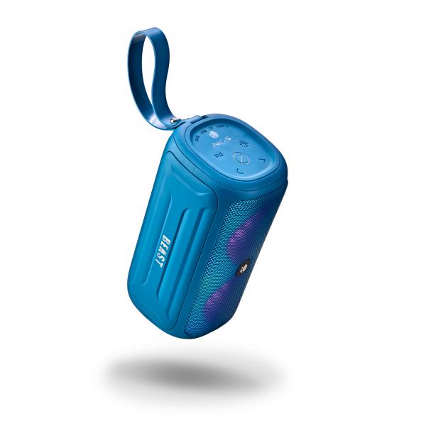 NGS Speaker Roller Beast IPX5 USB/TF/AUX-IN/BT 32W Blu - Disponibile in 2-3 giorni lavorativi