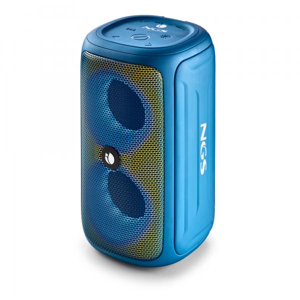 NGS Speaker Roller Beast IPX5 USB/TF/AUX-IN/BT 32W Blu - Disponibile in 2-3 giorni lavorativi