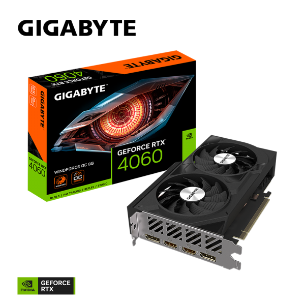 Gigabyte GeForce RTX 4060 WINDFORCE OC 8G NVIDIA 8 GB GDDR6 - Disponibile in 6-7 giorni lavorativi