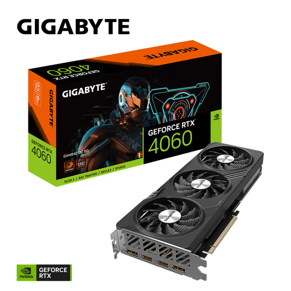 Gigabyte GeForce RTX 4060 GAMING OC 8G NVIDIA GeForce RTX 4060 8 GB GDDR6 - Disponibile in 6-7 giorni lavorativi