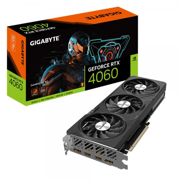 Gigabyte GeForce RTX 4060 GAMING OC 8G NVIDIA GeForce RTX 4060 8 GB GDDR6 - Disponibile in 6-7 giorni lavorativi