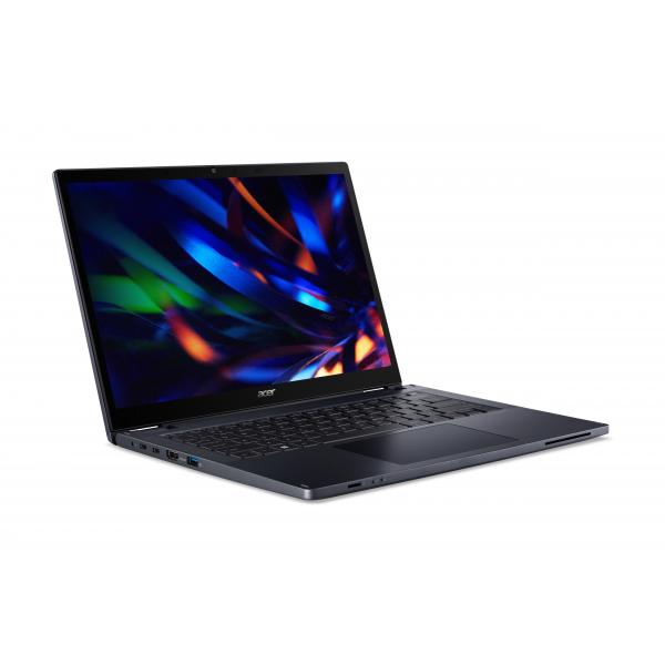 Acer TravelMate TMP414RN-53-TCO-56C3 Ibrido (2 in 1) 35,6 cm (14") Touch screen WUXGA Intel Core i5 i5-1335U 16 GB DDR4-SDRAM 512 GB SSD Wi-Fi 6E (802.11ax) Windows 11 Pro Blu - Disponibile in 6-7 giorni lavorativi