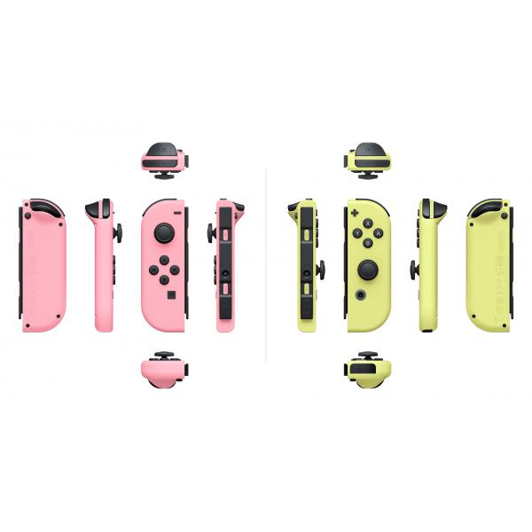 Switch Joy-Con Coppia Controller Rosa Pastello / Giallo Pastello Accessori - Disponibile in 2-3 giorni lavorativi Nintendo