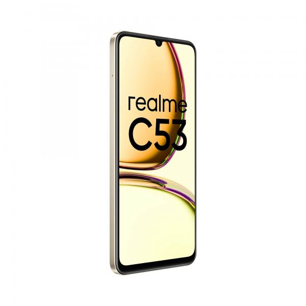 SMARTPHONE REALME C53 6.7" 128GB RAM 6GB DUAL SIM CHAMPION GOLD - Disponibile in 3-4 giorni lavorativi