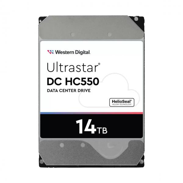 Western Digital Ultrastar DC HC550 3.5" 14 TB Serial ATA III - Disponibile in 6-7 giorni lavorativi