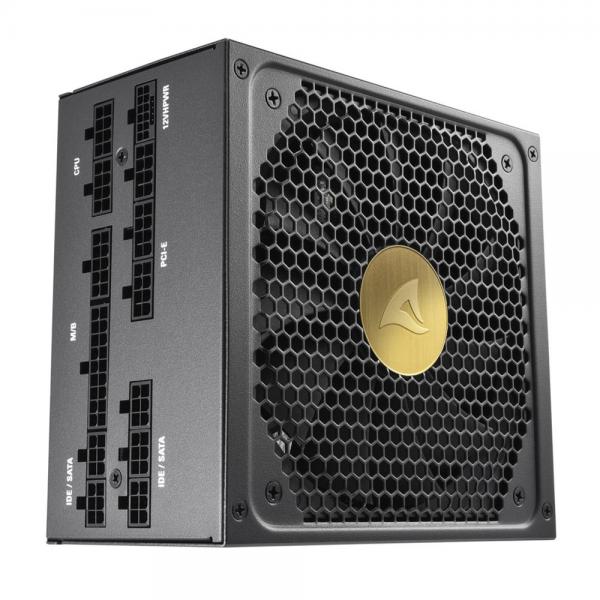 SHARKOON ALIMENTATORE REBEL P30 GOLD 1000W ATX3.0 ATX 3.0, PCIE GEN5 12VHPWR, 80 PLUS GOLD, 135MM ZE - Disponibile in 3-4 giorni lavorativi