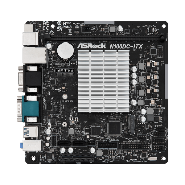 Scheda Madre ASRock N100DC-ITX - Disponibile in 3-4 giorni lavorativi