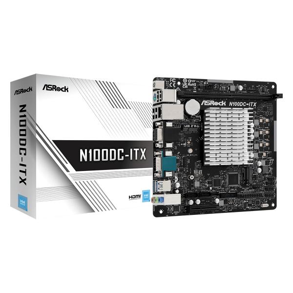 Scheda Madre ASRock N100DC-ITX - Disponibile in 3-4 giorni lavorativi