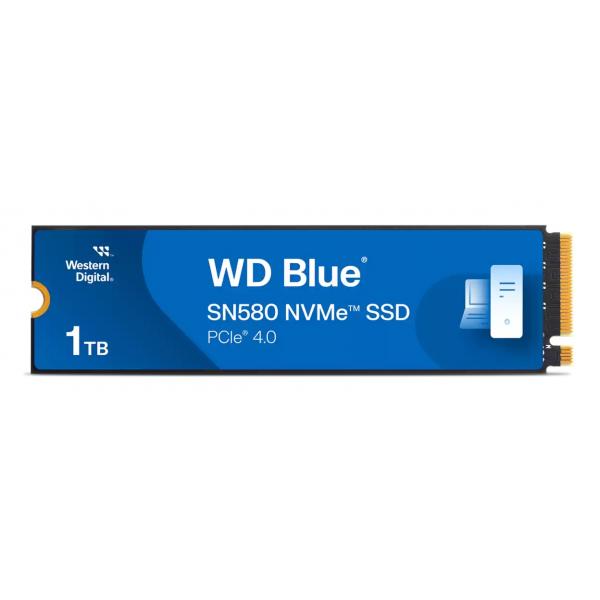 Hard Disk Western Digital Blue SN580 1 TB SSD - Disponibile in 3-4 giorni lavorativi