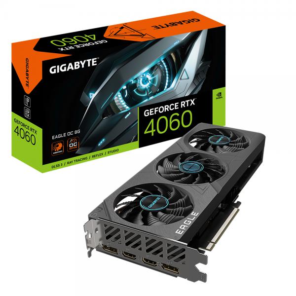 Gigabyte GeForce RTX 4060 EAGLE OC 8G NVIDIA 8 GB GDDR6 - Disponibile in 6-7 giorni lavorativi