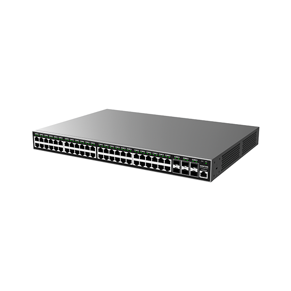 Grandstream Networks GWN7806P switch di rete Gestito L2+ Gigabit Ethernet (10/100/1000) Supporto Power over Ethernet (PoE) Grigio - Disponibile in 6-7 giorni lavorativi