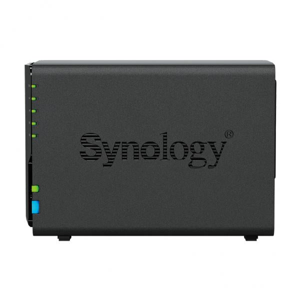 SYNOLOGY NAS TOWER 2BAY 2.5"/3.5" SSD/HDD INTEL CELERON J4125 2GB DDR4 (UP TO 6GB), 2X RJ-45 1GBE, 2 - Disponibile in 3-4 giorni lavorativi