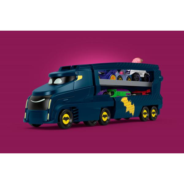 Fisher-Price-Batwheels DC-Bat-truck con rampa HMX07 - Disponibile in 3-4 giorni lavorativi