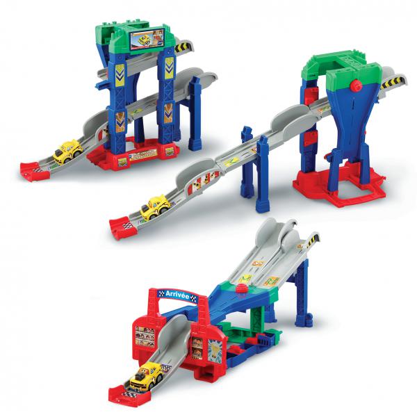 Vtech - Tut Tut Bolides Series Pro - Multi Cascades Jump & Go 4 in 1 (+ Jad, Super Cascades) - Disponibile in 3-4 giorni lavorativi