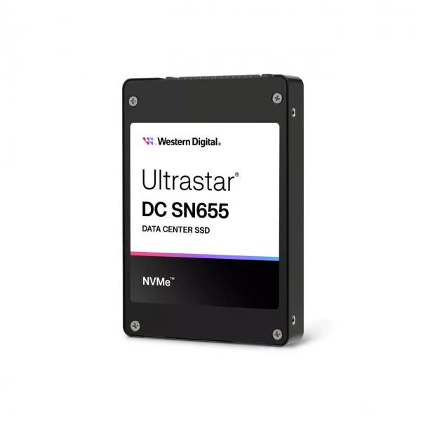 Western Digital Ultrastar DC SN655 U.3 3,84 TB PCI Express 4.0 3D TLC NAND NVMe - Disponibile in 6-7 giorni lavorativi