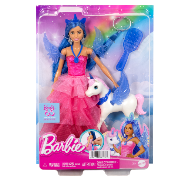 BARBIE PRINCESS ZAFFIRO - BARBIE - HRR16 - BAMBOLA ALLA MODA BARBIE - Disponibile in 3-4 giorni lavorativi