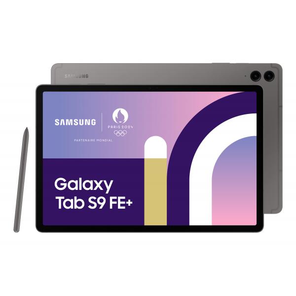 Samsung Galaxy Tab S9 FE+ 256 GB 31,5 cm (12.4") Samsung Exynos 12 GB Wi-Fi 6 (802.11ax) Android 13 Grigio - Disponibile in 6-7 giorni lavorativi