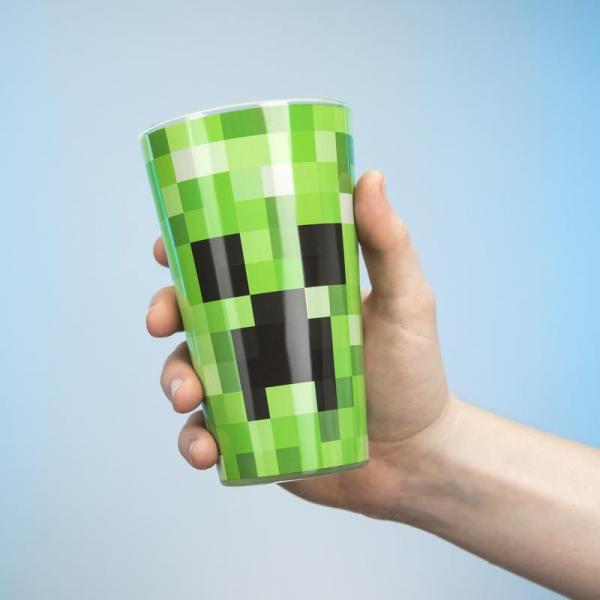 PALADONE MINECRAFT PIXEL CREEPER BICCHIERE - Disponibile in 2/3 giorni lavorativi