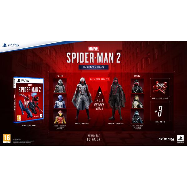 MARVEL'S SPIDER-MAN 2 - Gioco per PS5 - Disponibile in 3-4 giorni lavorativi