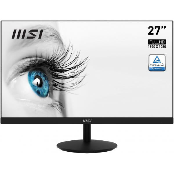 Monitor Nuovo MONITOR MSI LED 27" Wide PRO MP271A IPS 1920x1080 1ms 300cd/mq 2x3W MM VGA HDMI DP - Disponibile in 3-4 giorni lavorativi