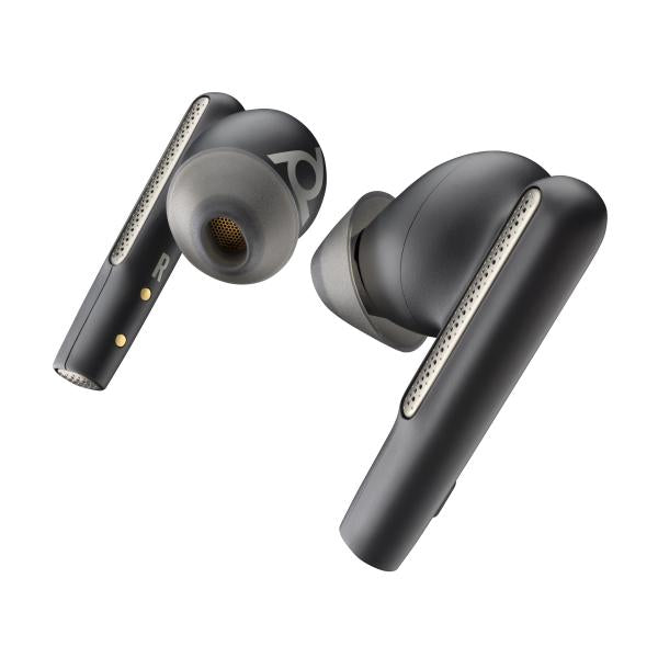 POLY Voyager Free 60 UC Auricolare Wireless In-ear Musica e Chiamate USB tipo-C Bluetooth Nero - Disponibile in 6-7 giorni lavorativi