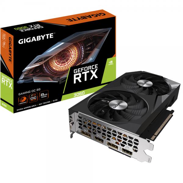 Gigabyte GAMING GeForce RTX 3060 OC 8G (rev. 2.0) NVIDIA 8 GB GDDR6 - Disponibile in 6-7 giorni lavorativi