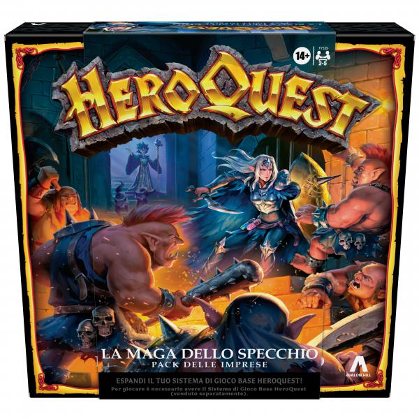 Gioco da tavolo HASBRO HEROQUEST - ESPANSIONE LA MAGA DELLO SPECCHIO (edizione italiana) - Disponibile in 2/3 giorni lavorativi