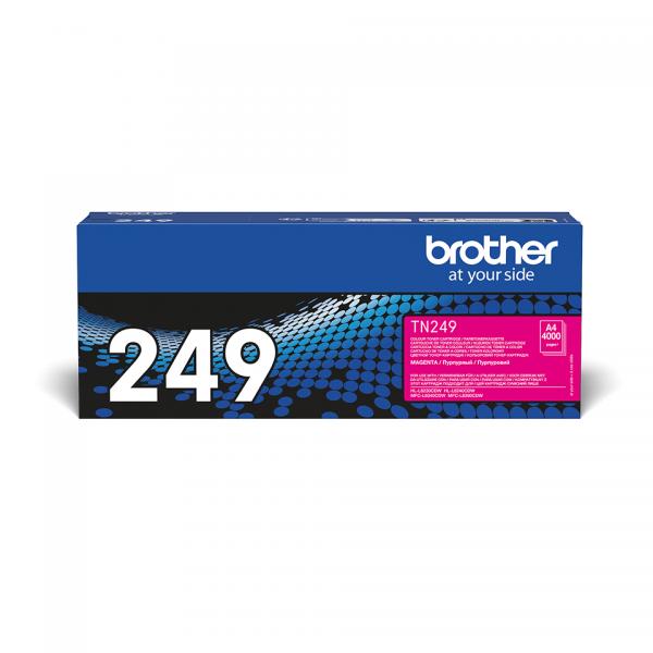 TONER BROTHER TN-249M Magenta 4.000PP x HL-L8230CDW MFC-L8340CDW HL-L8240CDW MFC-L8390CDW - Disponibile in 3-4 giorni lavorativi