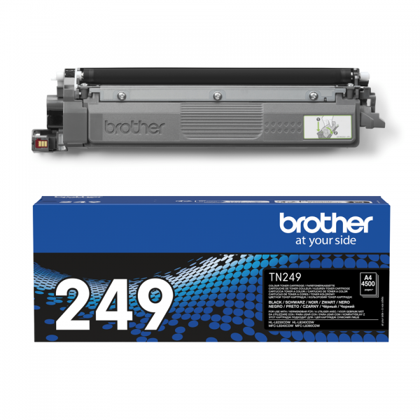 TONER BROTHER TN-249Bk Nero 4.500PP x HL-L8230CDW MFC-L8340CDW HL-L8240CDW MFC-L8390CDW - Disponibile in 3-4 giorni lavorativi