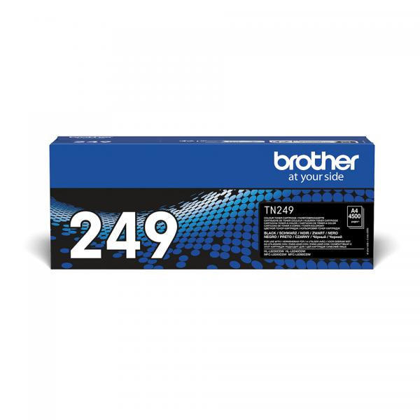 TONER BROTHER TN-249Bk Nero 4.500PP x HL-L8230CDW MFC-L8340CDW HL-L8240CDW MFC-L8390CDW - Disponibile in 3-4 giorni lavorativi