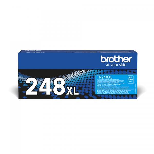 TONER BROTHER TN-248XLC Ciano 2300PP x HL-L3220 HL-L3240 DCP-L3560 MFC-L3740 MFC-L3760 HL-L8230 MFC-L8340 HL-L8240 MFC-L8390 - Disponibile in 3-4 giorni lavorativi