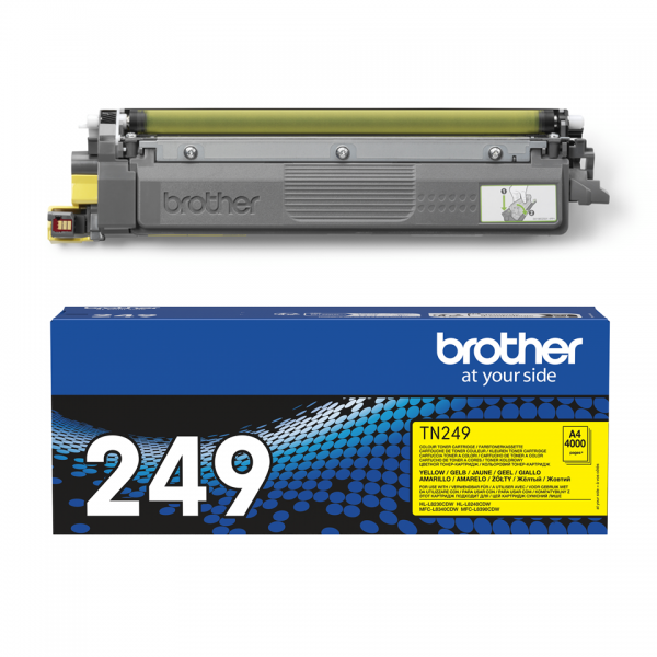 TONER BROTHER TN-249Y Giallo 4.000PP x HL-L8230CDW MFC-L8340CDW HL-L8240CDW MFC-L8390CDW - Disponibile in 3-4 giorni lavorativi