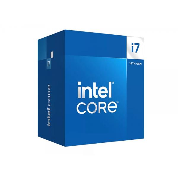 CPU CPU INTEL CORE i7-14700F (RAPTOR LAKE) 2.10 GHz - 33MB SKT 1700 pin NO GPU (AGGIUNGERE VGA) - BOX- BX8071514700F - Disponibile in 3-4 giorni lavorativi