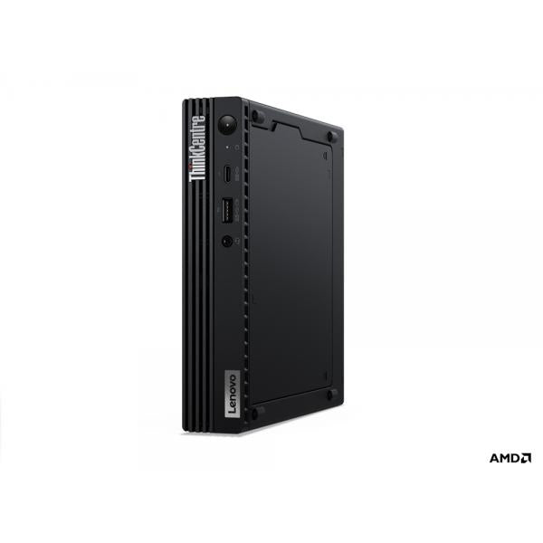 Lenovo ThinkCentre M75q AMD Ryzen 3 5300GE 8 GB DDR4-SDRAM 256 GB SSD Linux Mini PC Nero - Disponibile in 6-7 giorni lavorativi