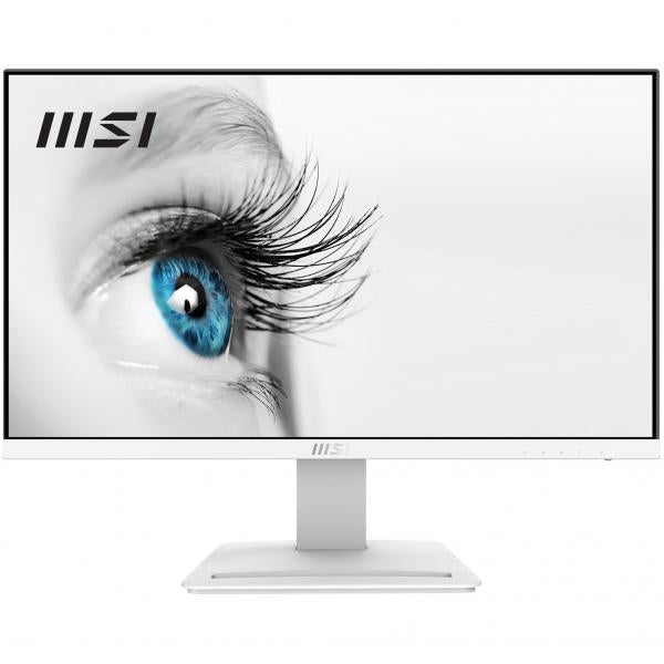 Monitor Led Nuovo MSI MONITOR 23,8 LED IPS 16:9 FHD 1MS 100Hz, VESA 75X75, DP/HDMI, MULTIMEDIALE, BIANCO - Disponibile in 3-4 giorni lavorativi