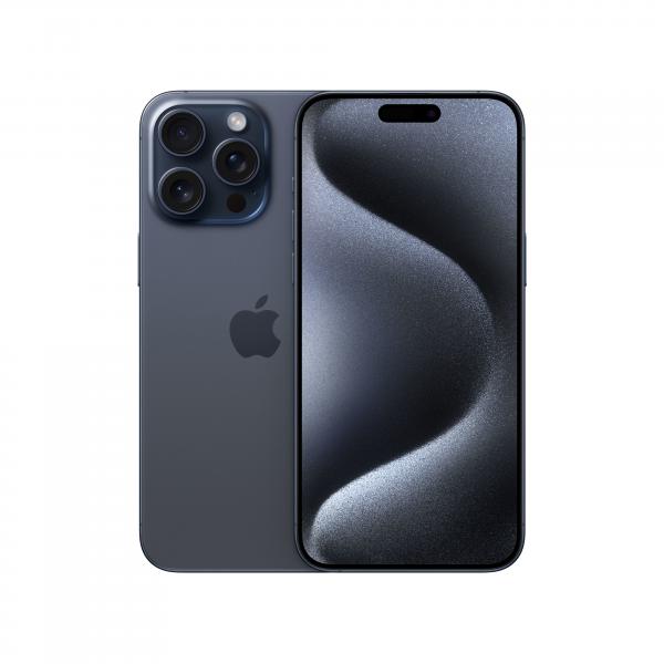 Apple iPhone 15 Pro Max 1TB 6.7" Blue Titanium EU MU7K3ZD/A - Disponibile in 2-3 giorni lavorativi