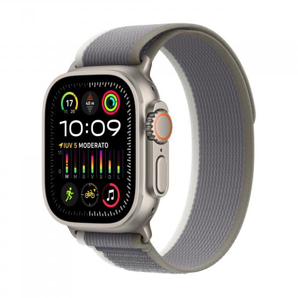 Apple Watch Ultra 2 OLED 49 mm Digitale 410 x 502 Pixel Touch screen 4G Titanio GPS (satellitare) - Disponibile in 6-7 giorni lavorativi
