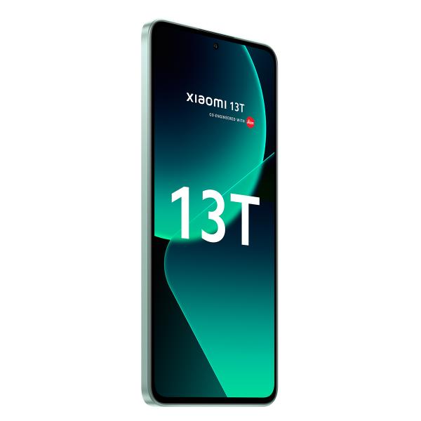 Smartphone nuovo Xiaomi 13T 5G 8Gb 256Gb 6.67'' Amoled 144Hz Dual Sim Meadow Green - Disponibile in 3-4 giorni lavorativi