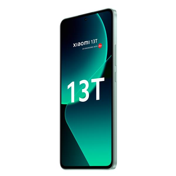 Smartphone nuovo Xiaomi 13T 5G 8Gb 256Gb 6.67'' Amoled 144Hz Dual Sim Meadow Green - Disponibile in 3-4 giorni lavorativi