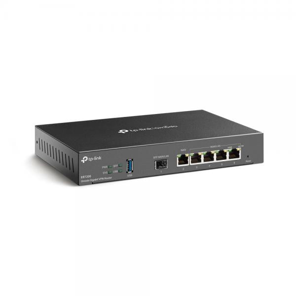 ROUTER TP-LINK ER7206 GIGABIT DUAL WAN SAFESTREAM VPN ROUTER,5P GIGABIT,1P GIGA SFP WAN,1P GIGA RJ45,2P WAN/LAN - Disponibile in 3-4 giorni lavorativi