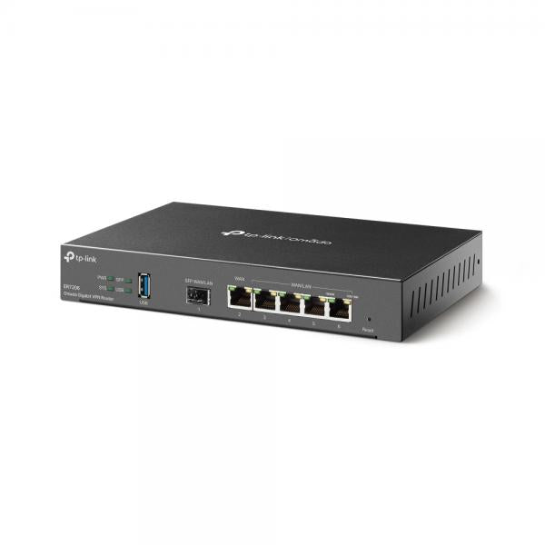 ROUTER TP-LINK ER7206 GIGABIT DUAL WAN SAFESTREAM VPN ROUTER,5P GIGABIT,1P GIGA SFP WAN,1P GIGA RJ45,2P WAN/LAN - Disponibile in 3-4 giorni lavorativi