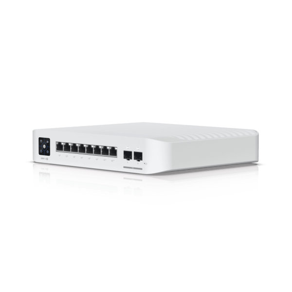 Ubiquiti UniFi USW-PRO-8-POE switch di rete Gestito L2/L3 Gigabit Ethernet (10/100/1000) Supporto Power over Ethernet (PoE) 1U Bianco - Disponibile in 6-7 giorni lavorativi