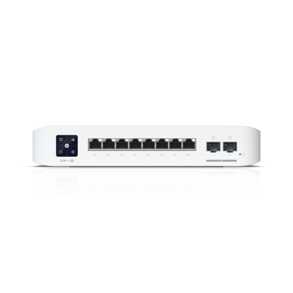 UBIQUITI SWITCH 8 PORTE LAN GIGABIT POE Layer 3, 2P 10G SFP+, USW-Pro-8-PoE-EU - Disponibile in 3-4 giorni lavorativi