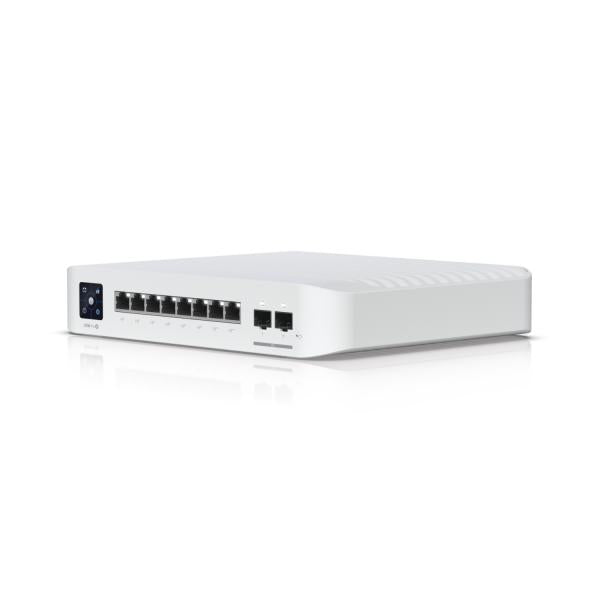 UBIQUITI SWITCH 8 PORTE LAN GIGABIT POE Layer 3, 2P 10G SFP+, USW-Pro-8-PoE-EU - Disponibile in 3-4 giorni lavorativi