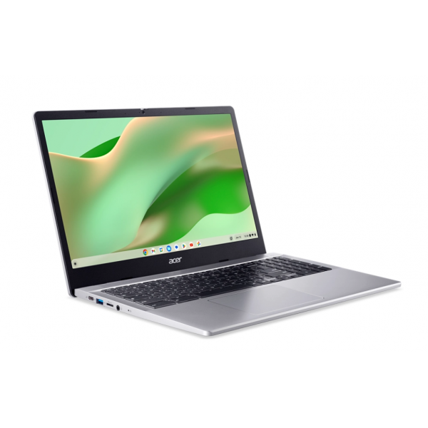 Acer Chromebook CB315-5H-C96V N100 39,6 cm (15.6") Full HD 8 GB LPDDR5-SDRAM 128 GB eMMC Wi-Fi 6 (802.11ax) ChromeOS Argento - Disponibile in 6-7 giorni lavorativi